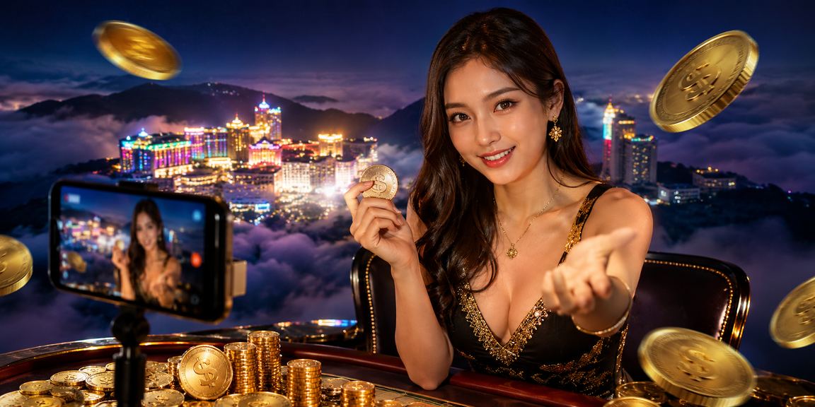 Pemain di Genting Highlands menggunakan telefon mudah alih untuk akses platform kasino esport